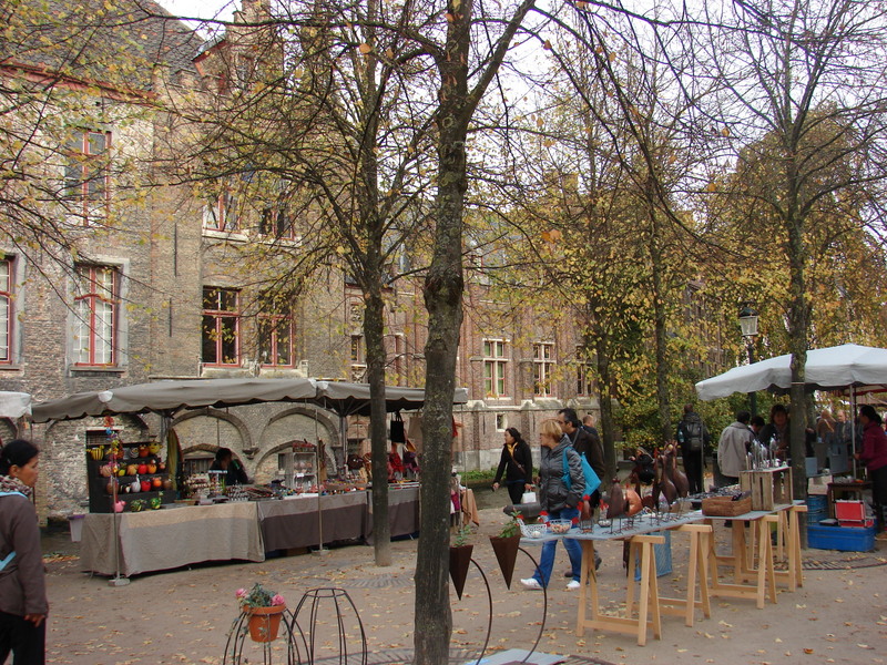 Brugge pleintje omgeving Dijver