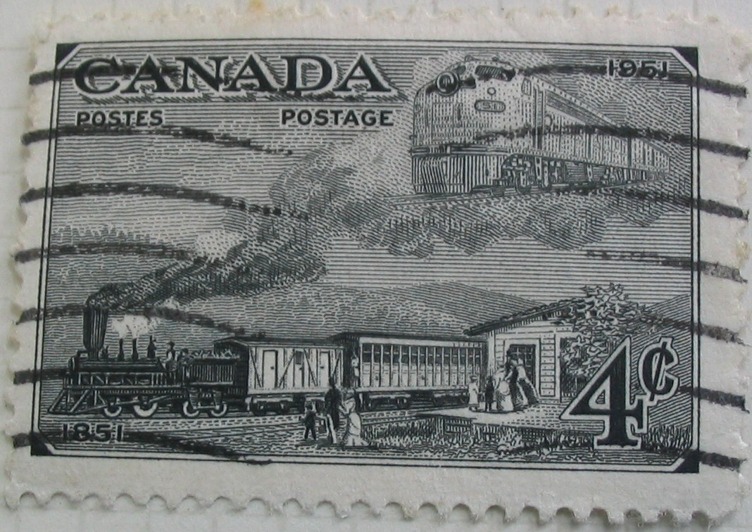 100 jaar spoorwegen in Canada