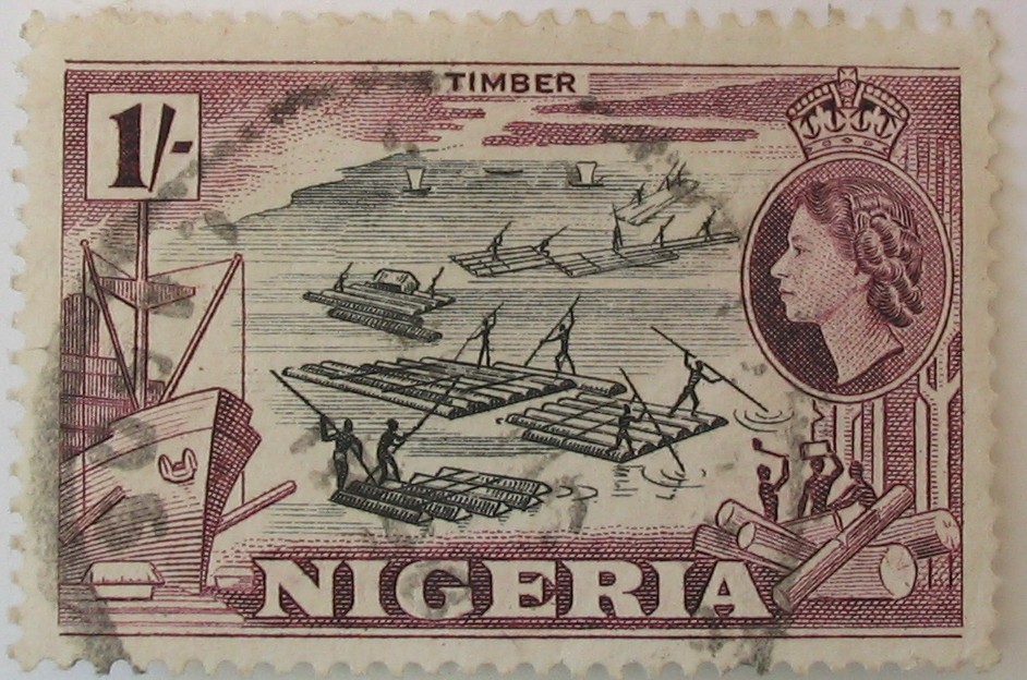 houtvlotten in Nigeria