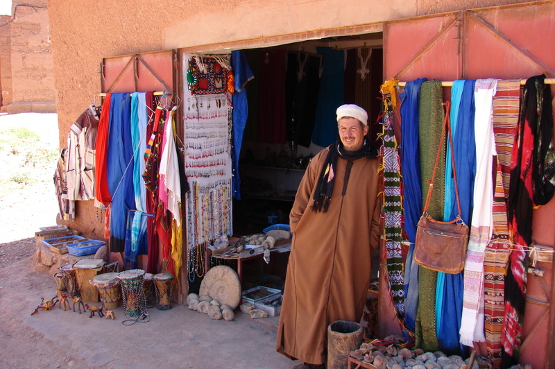 Marokko kasbah Ait Ben Haddou