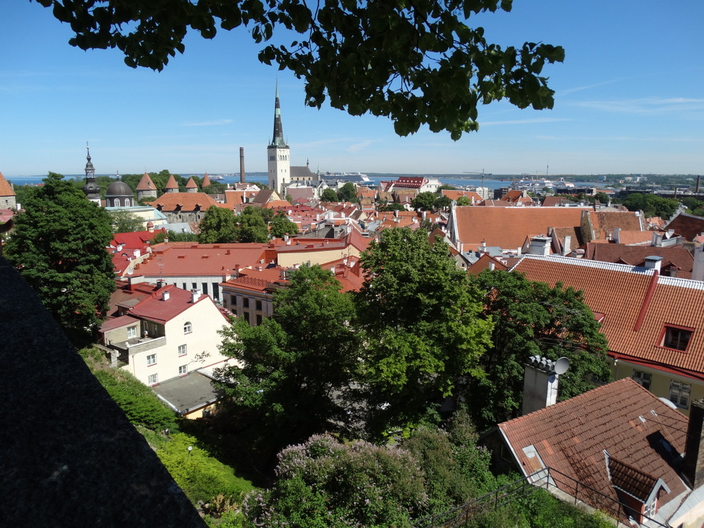 Tallinn vanaf de Domberg