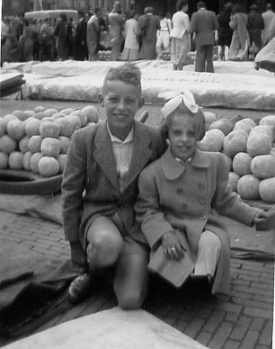 Ina en Dick Alkmaar 1955