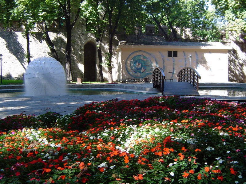 park onder Topkapi paleis