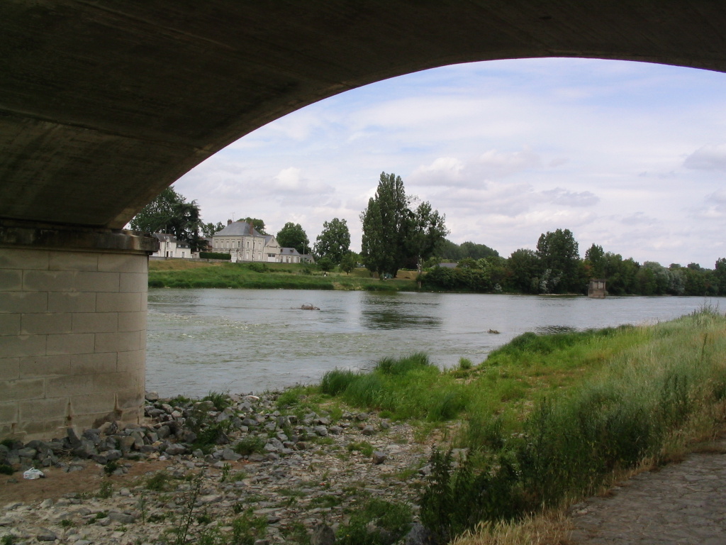 de Loirebrug bij Amboise