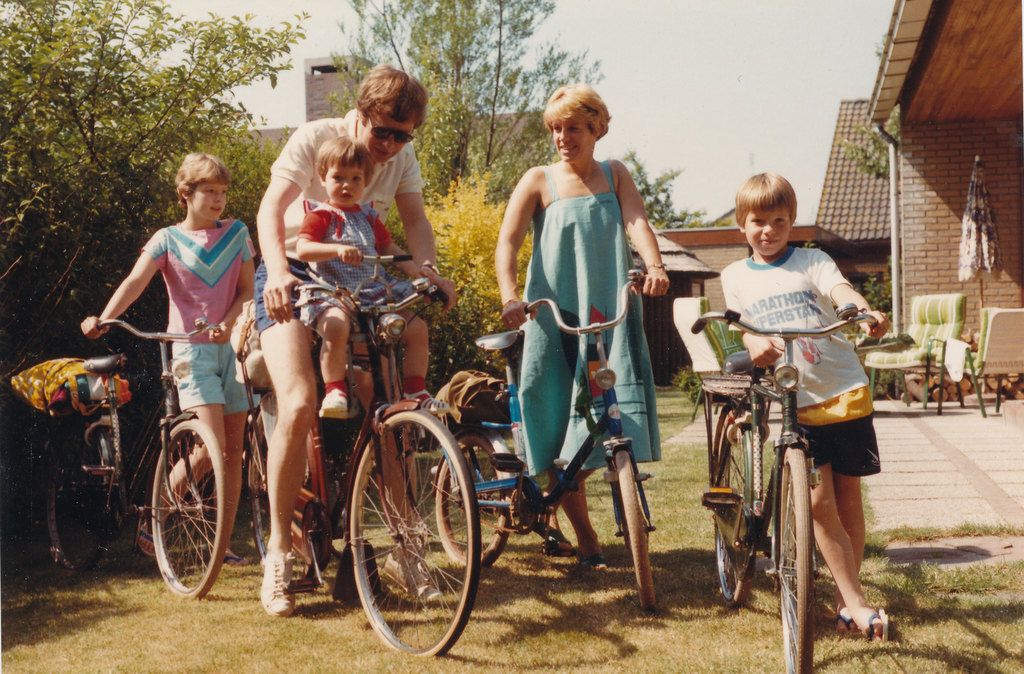Zeeland 1984 fietsen