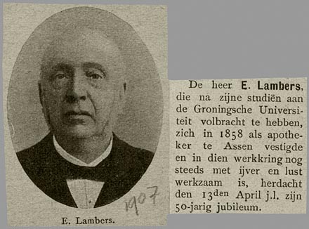 apotheker Egbert Lambers